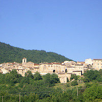Sesta tappa: Rosciolo, villaggio di arrivo della tappa